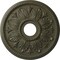 Ekena Millwork Edinburgh Ceiling Medallion (Canopies up to 5 1/8"), 18 1/8"OD x 3 1/2"ID x 2 3/4"P, Witch Hazel CM18ED1WHF - alternate 1